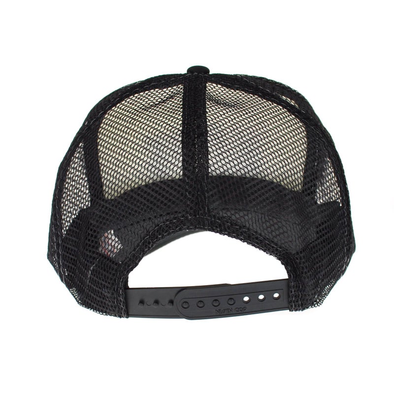 SA106 Mens Nope Ironic Funny Slogan Hipster Snap Back Cap Cotton Mesh Trucker Hat - Image 5